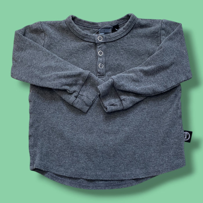 Grey Wooly Doodle Long Sleeve 2T, 2T