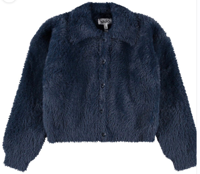 Gwen - Navy Blazer Cardigan