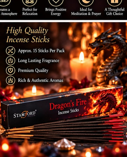 Halloween Ritual Black Incense Gift Set