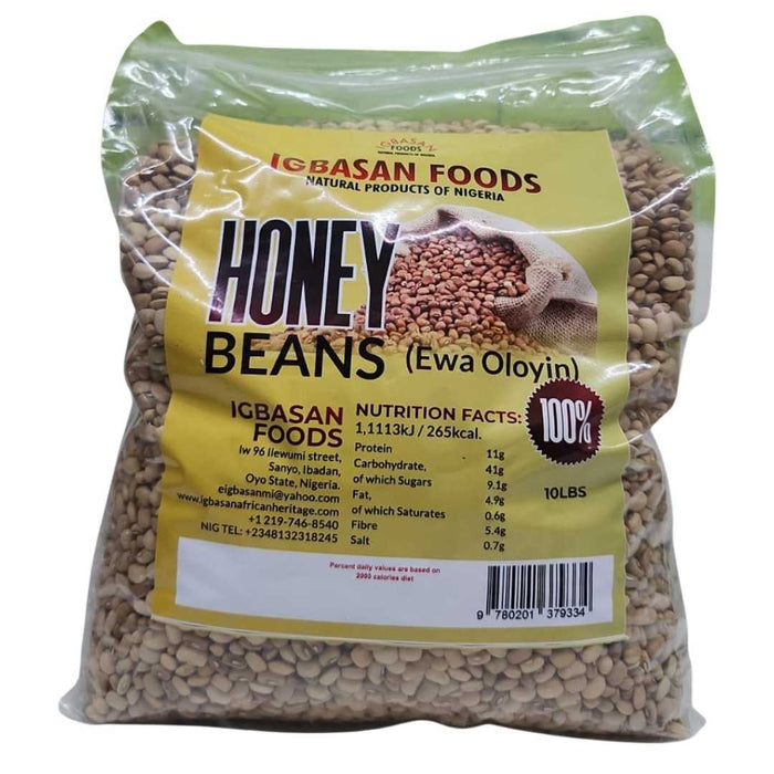 Honey Beans/ewa Oloyin 10lbs - Yado African & Caribbean Market