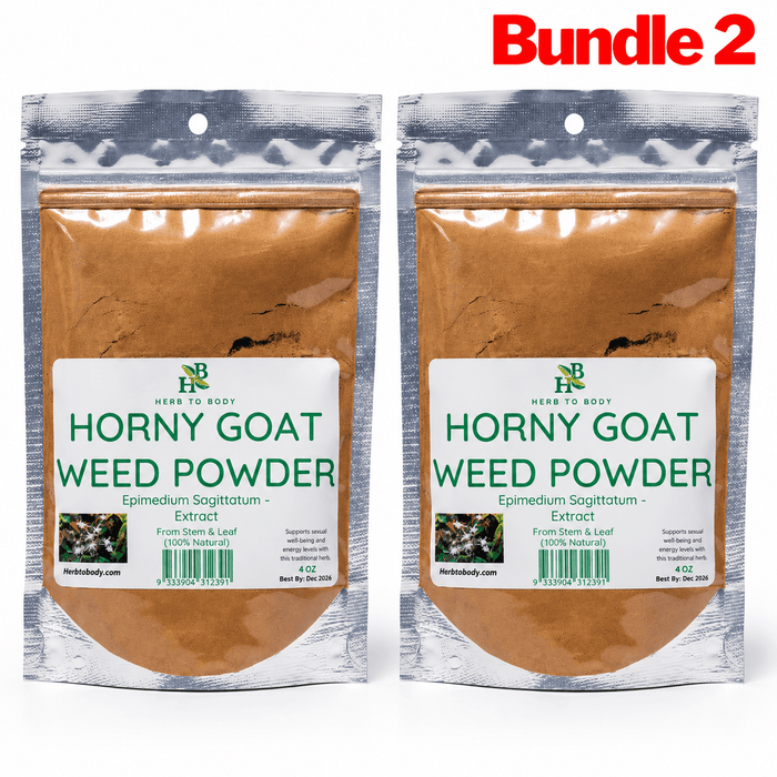 Horny Goat Weed Powder | Traditional Herbal Wellness - Yado African & Caribbean Market