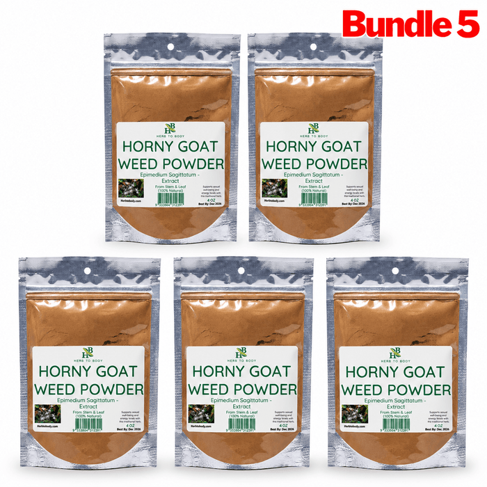 Horny Goat Weed Powder | Traditional Herbal Wellness - Yado African & Caribbean Market