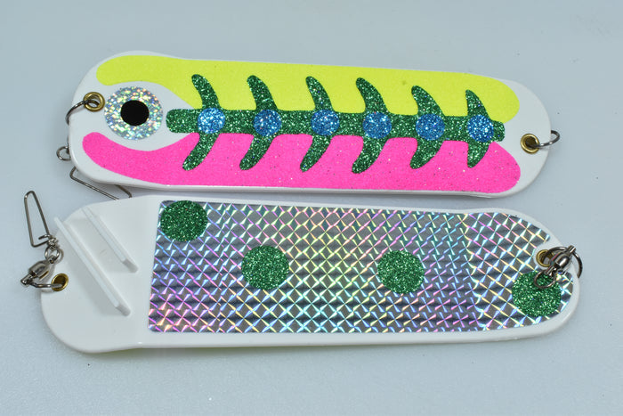 Hyperflasherz - Pink Viper - 8" Double Finned Flasher