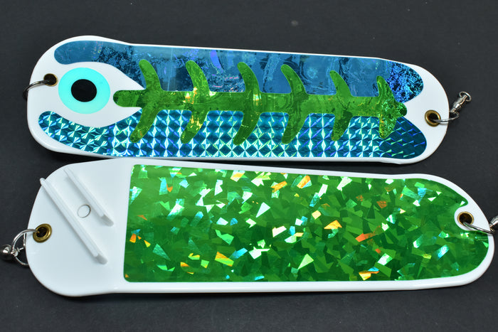 Iced Tea - 8" Double Finned Flasher
