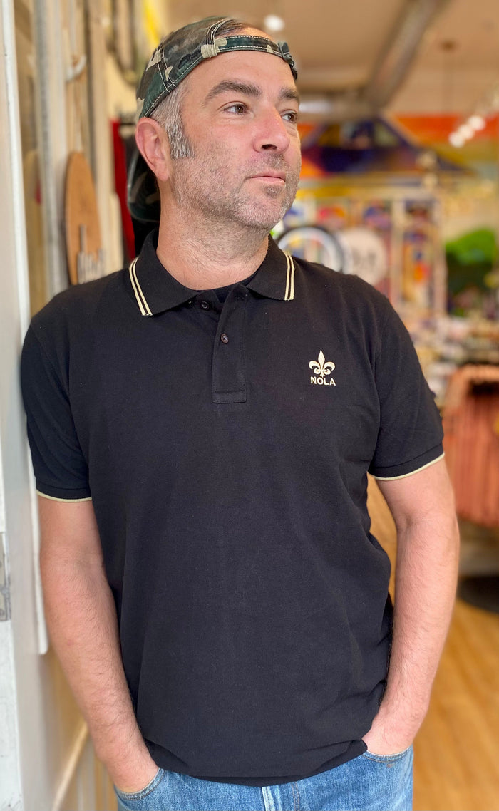 New Orleans Fleur de Lis Men's Polo Shirt
