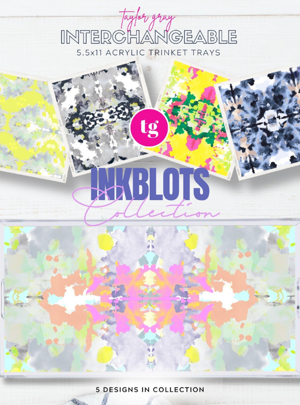 Ink Blots-Interchangeable Inserts