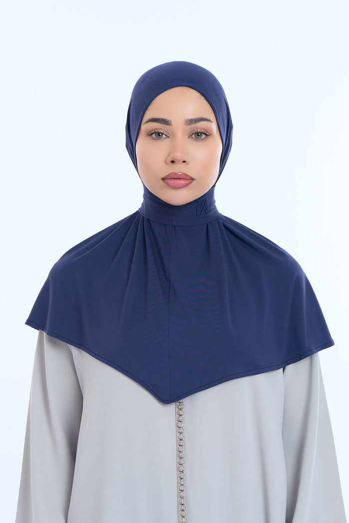Instant Hijab Bamboo I Midnight Blue