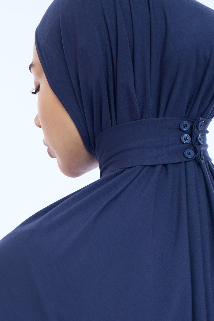 Instant Hijab Bamboo I Midnight Blue