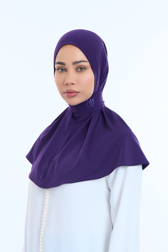 Instant Hijab Premium I  Dark Indigo