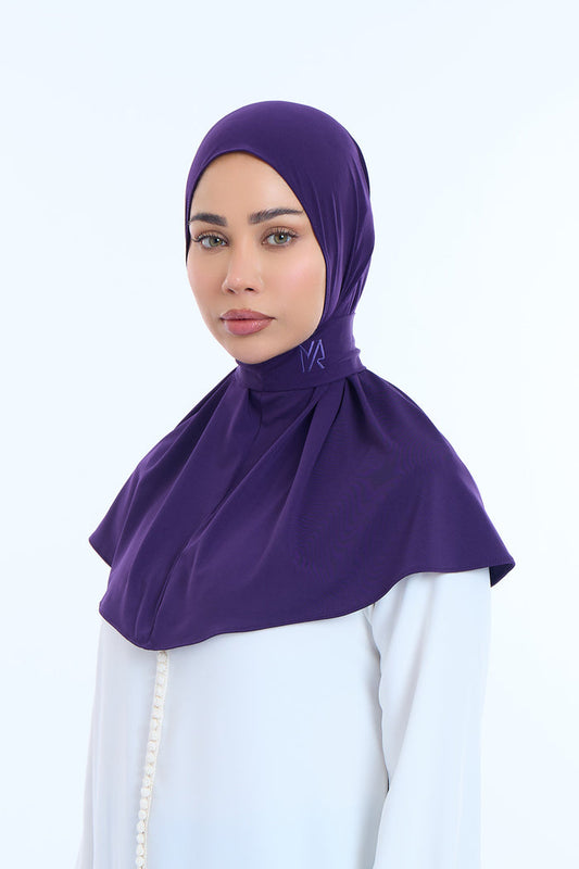 Instant Hijab Premium I  Dark Indigo