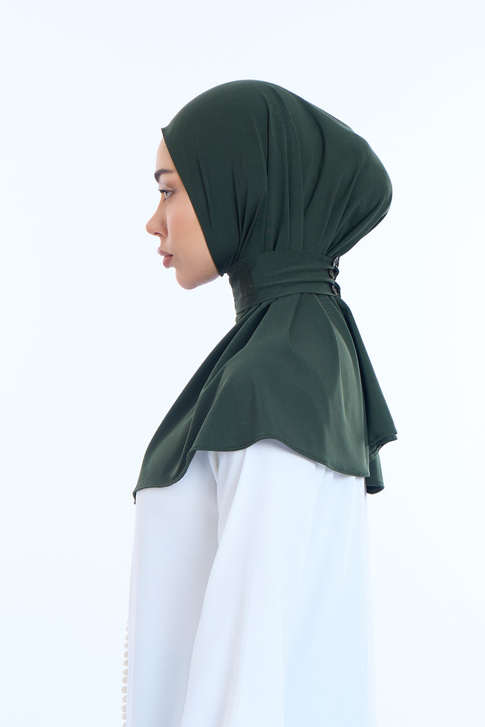 Instant Hijab Premium I Deep Forest