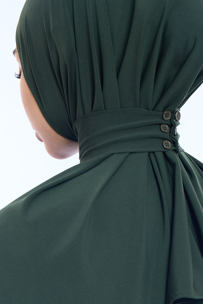 Instant Hijab Premium I Deep Forest