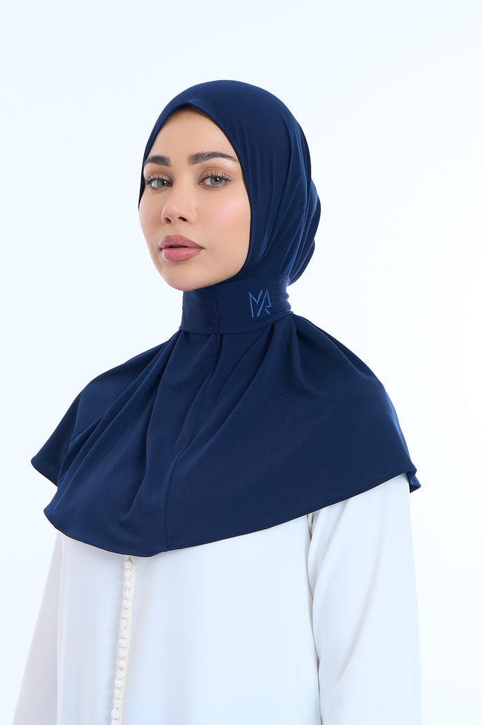 Instant Hijab Premium I  Deep Navy