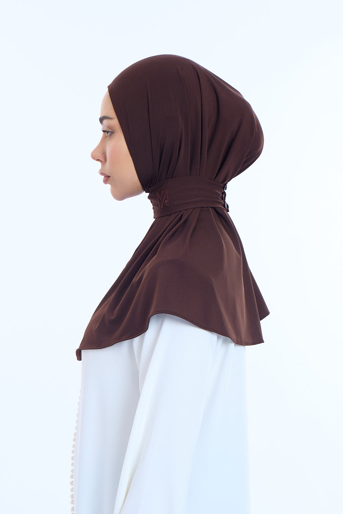 Instant Hijab Premium  I Jet Black
