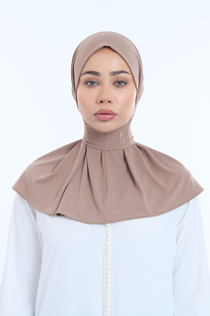 Instant Hijab Premium I Mocha Brow