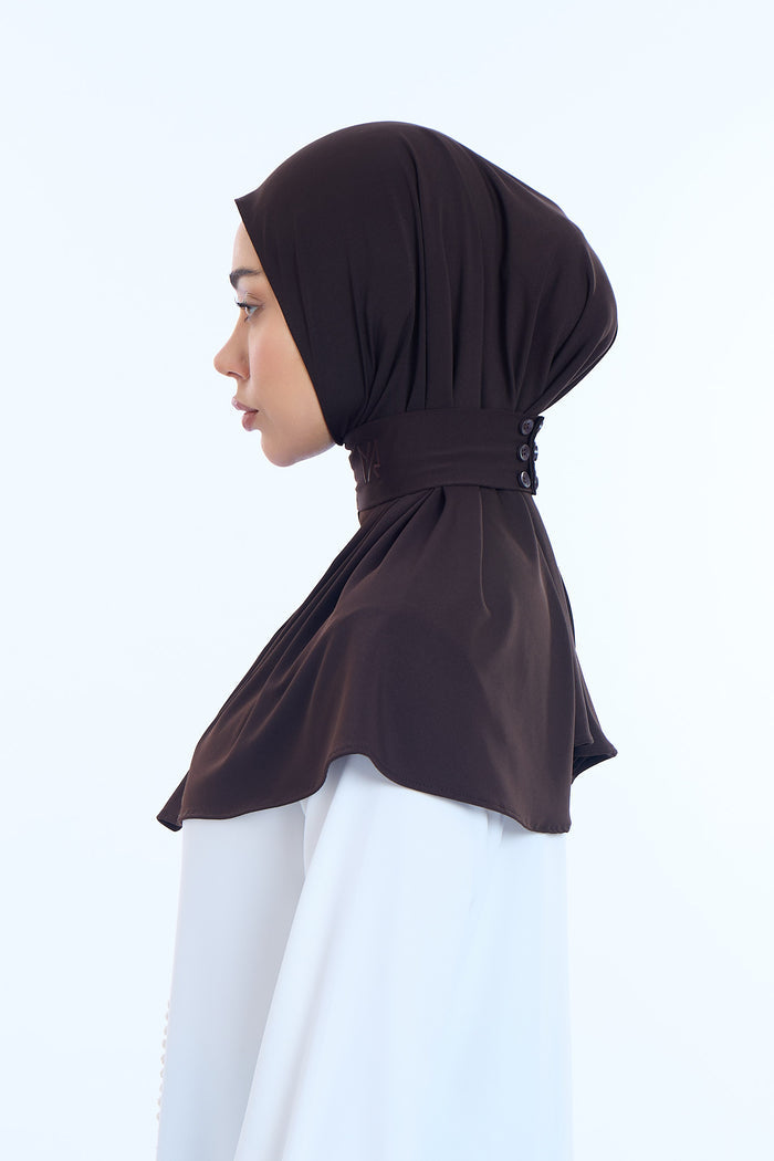 Instant Hijab Premium I Onyx Black