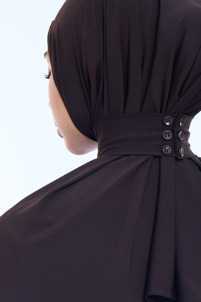 Instant Hijab Premium I Onyx Black