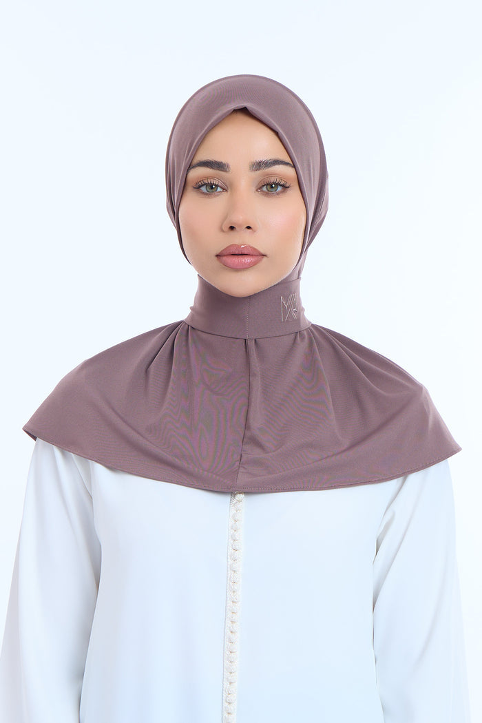 Instant Hijab Premium II  Cocoa Brown
