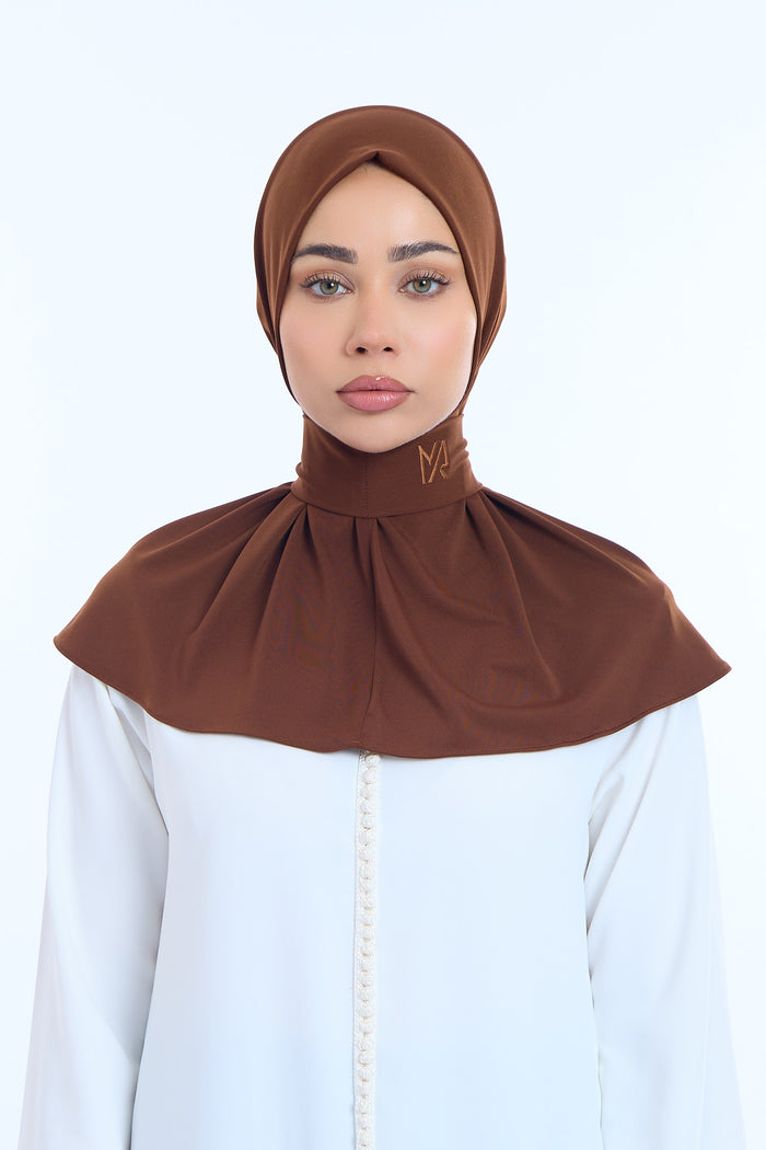 Instant Hijab Premium II Dark Chocolate
