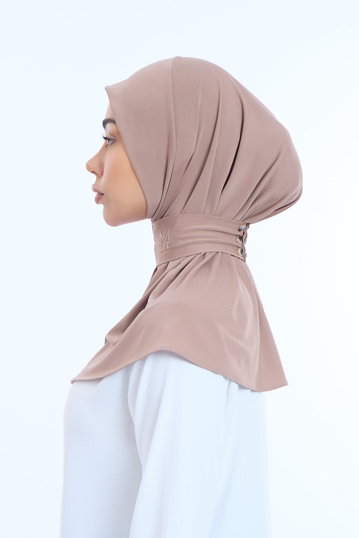 Instant Hijab Premium II  Dark Indigo