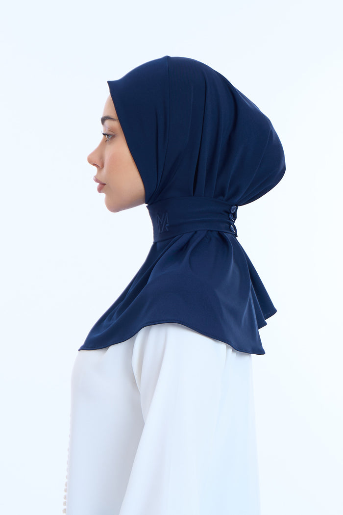 Instant Hijab Premium II  Deep Navy