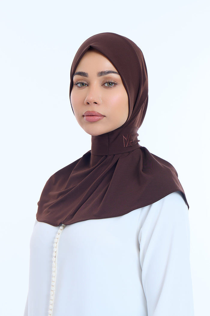 Instant Hijab Premium  II Jet Black
