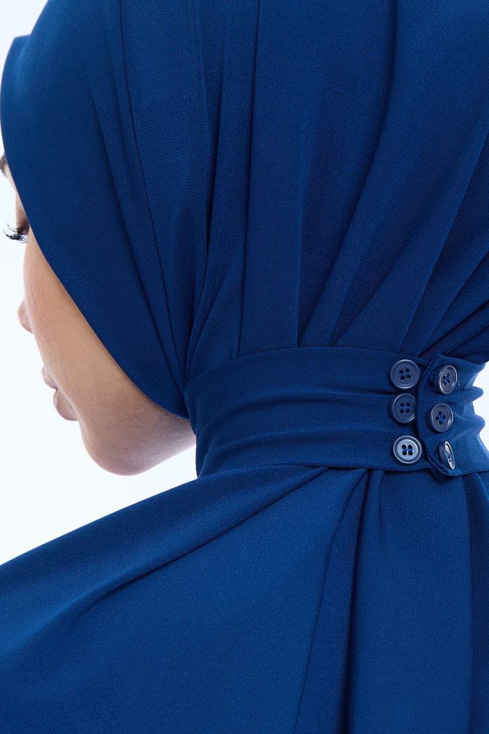 Instant Hijab Premium II Night Blue