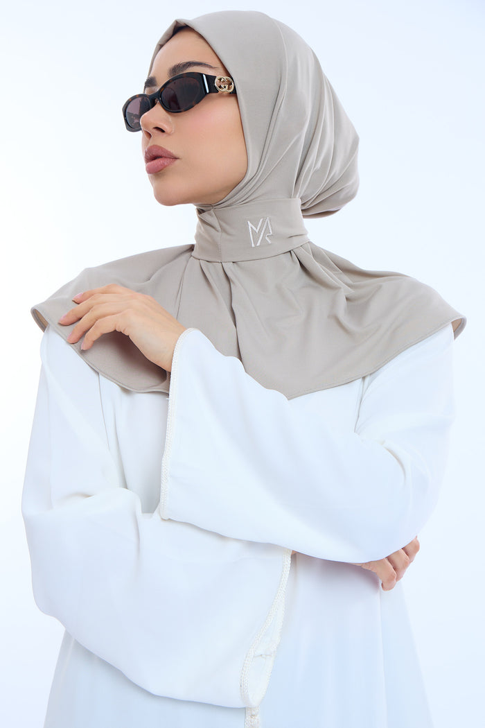 Instant Hijab Premium II Soft Greige