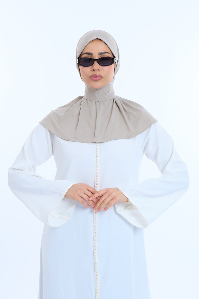 Instant Hijab Premium II Soft Greige