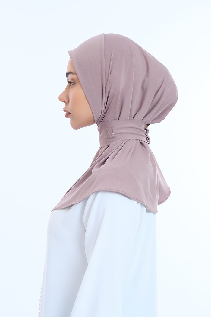 Instant Hijab Premium II Warm Pink