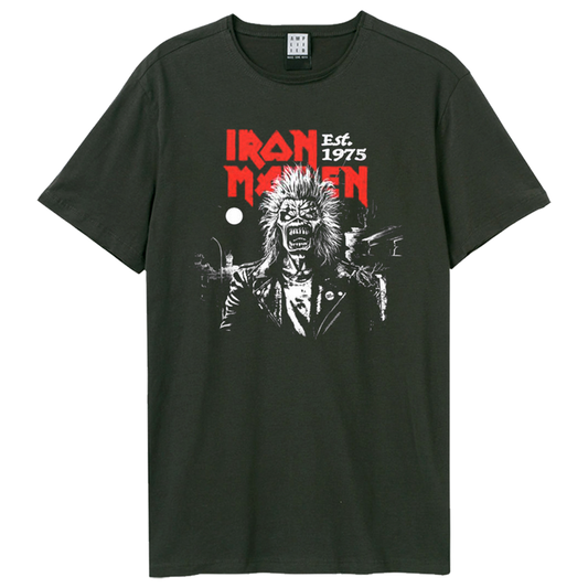 Iron Maiden T-shirt - 50th Eddie 2 Colour 1975 Amplified