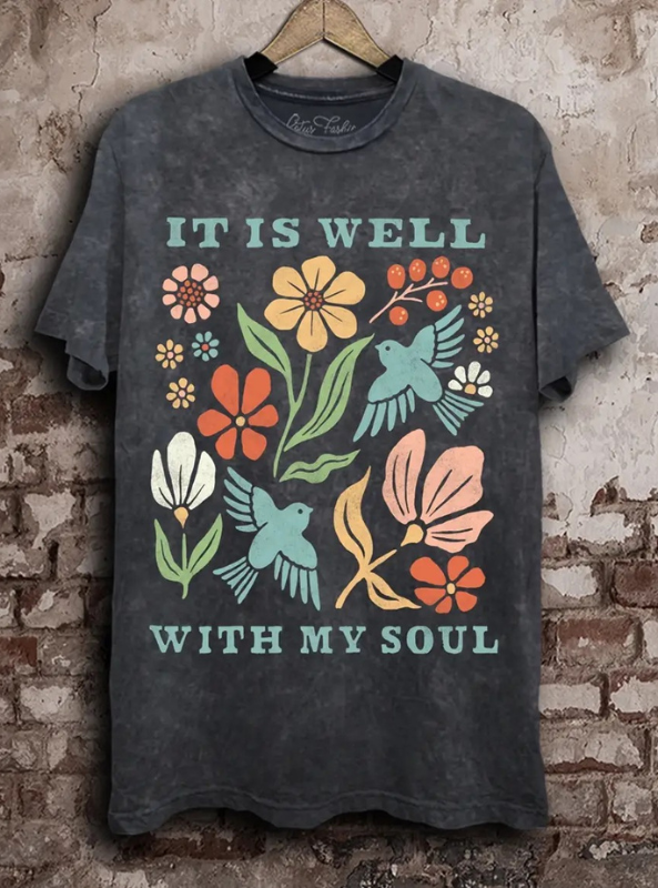 It Is Well With My Soul Graphic Top