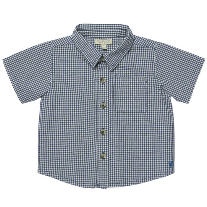Jack Shirt - Navy Gingham