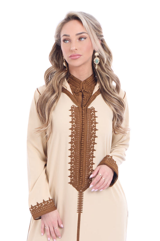 Jalaba Norhan Beige