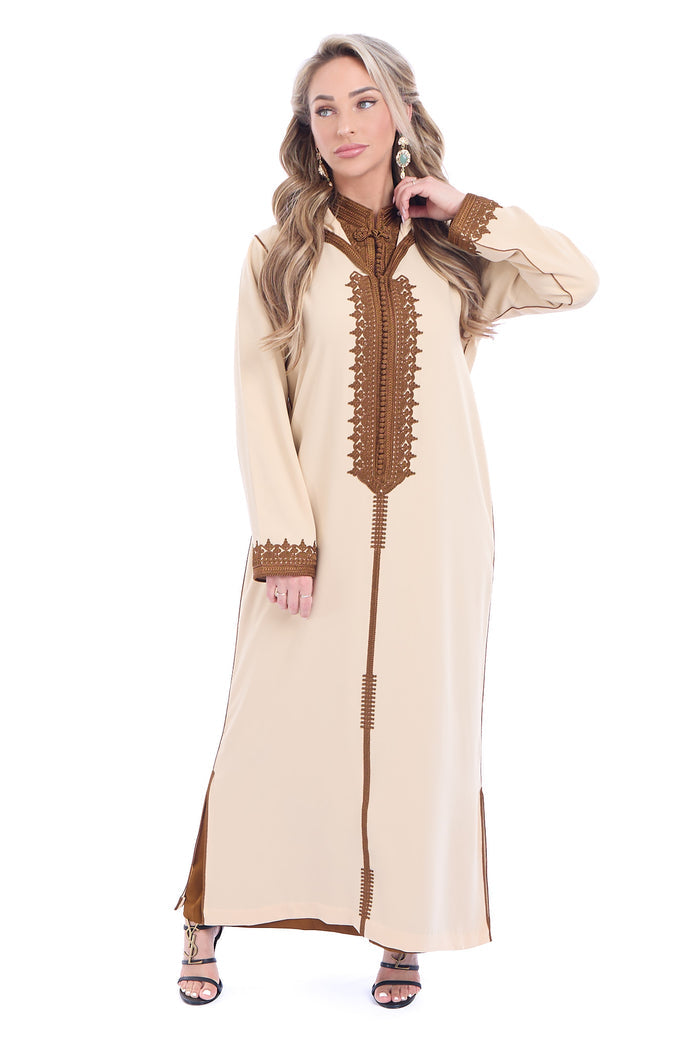 Jalaba Norhan Beige