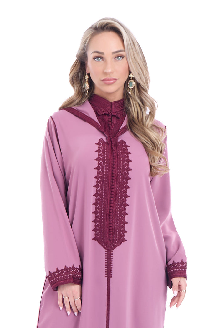 Jalaba Norhan Paleviolet Pink