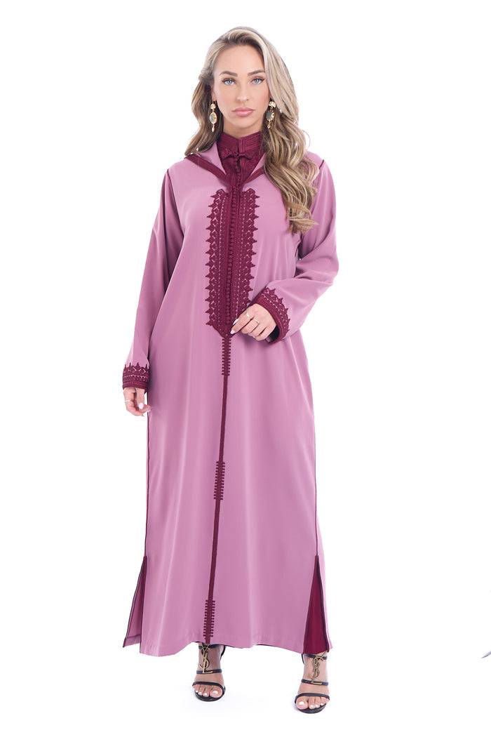 Jalaba Norhan Paleviolet Pink