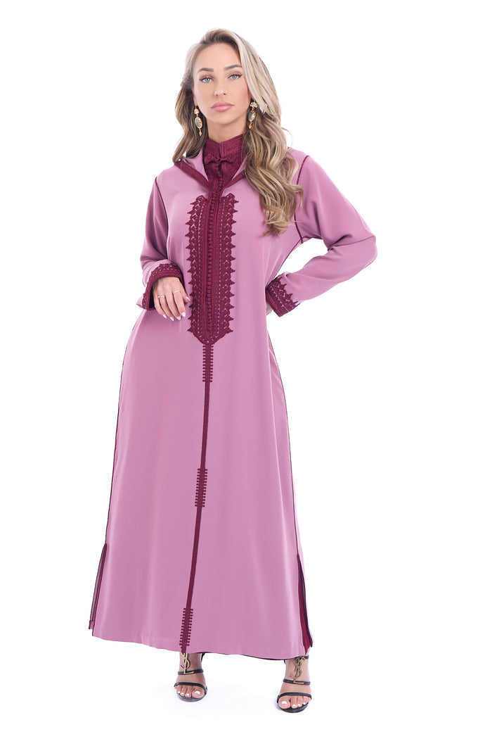 Jalaba Norhan Paleviolet Pink