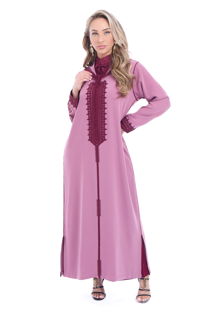 Jalaba Norhan Paleviolet Pink