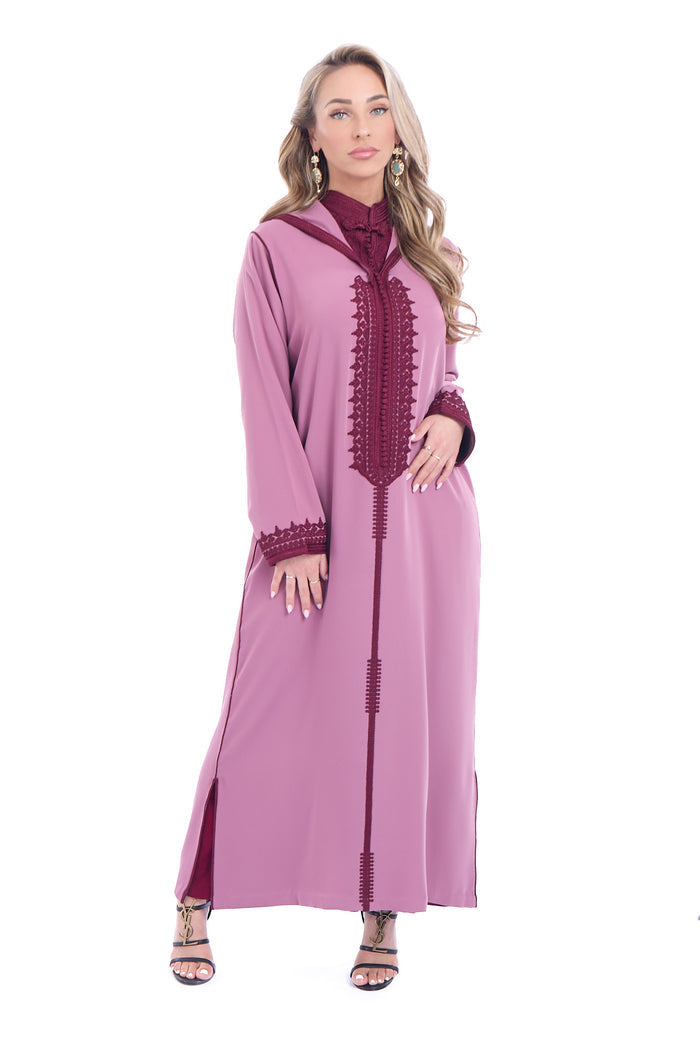 Jalaba Norhan Paleviolet Pink