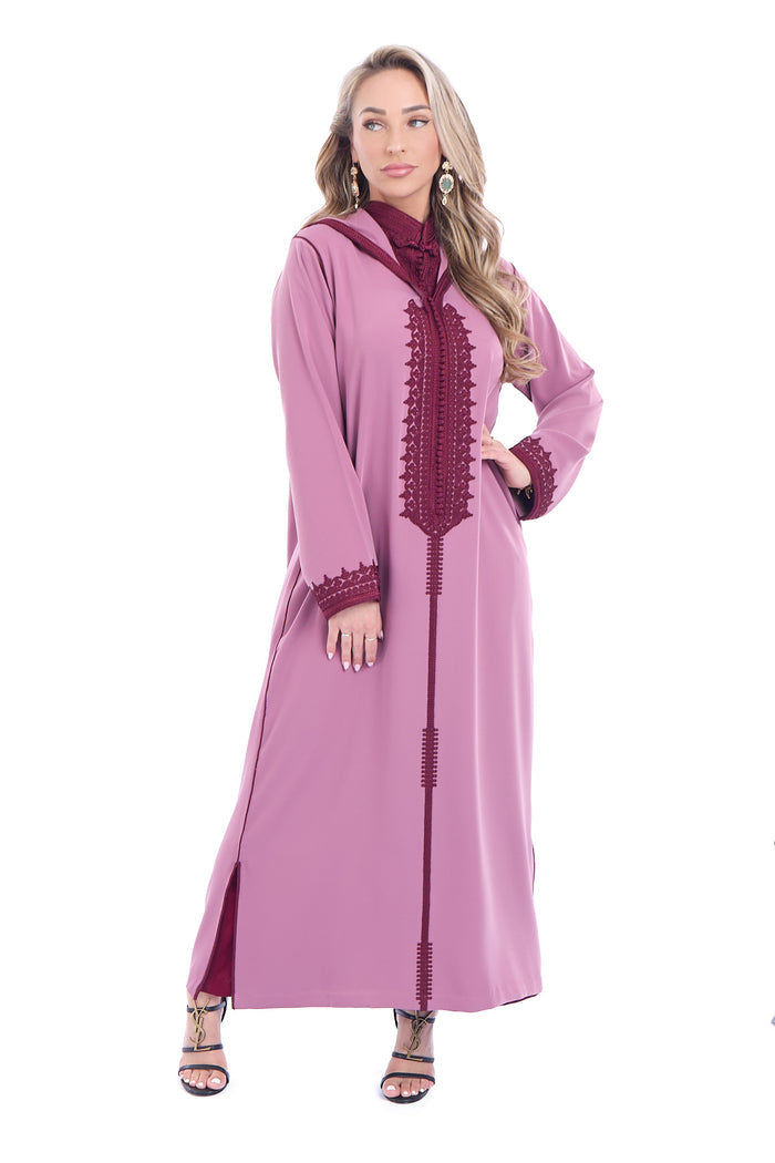 Jalaba Norhan Paleviolet Pink