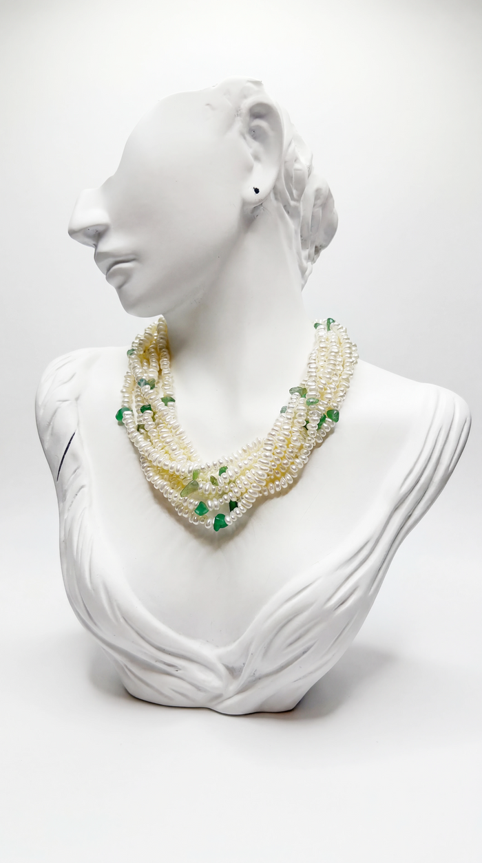 Jaouhar Necklace Green