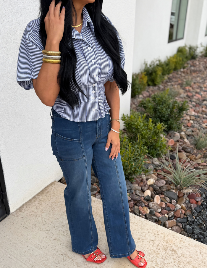 Jean High Rise Wide- Align