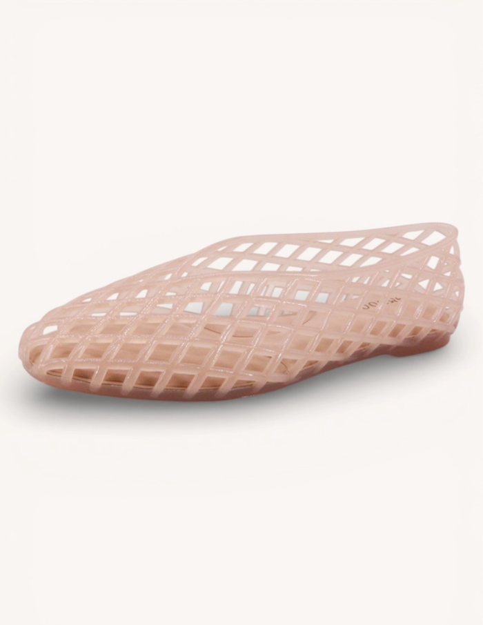 Jelly Waterproof Flat- Nude