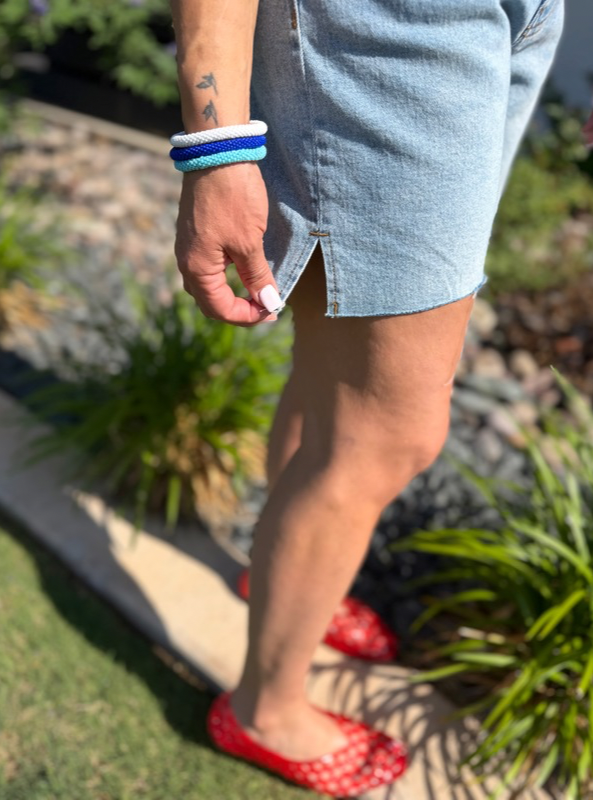 Jenny High Rise Kick Short W/ Side Slit- Sustain