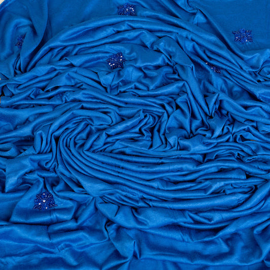 Jersey Hijab Niss Royalblue