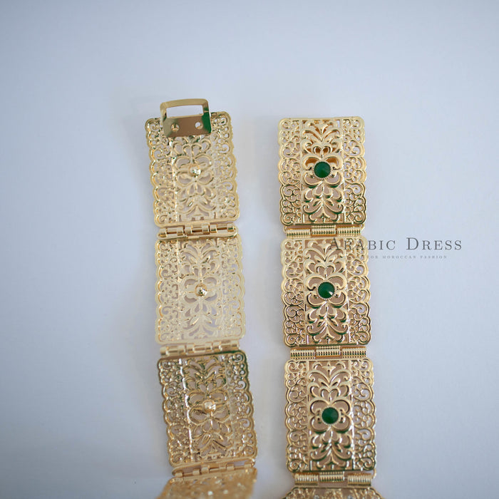 Ji gold green belt