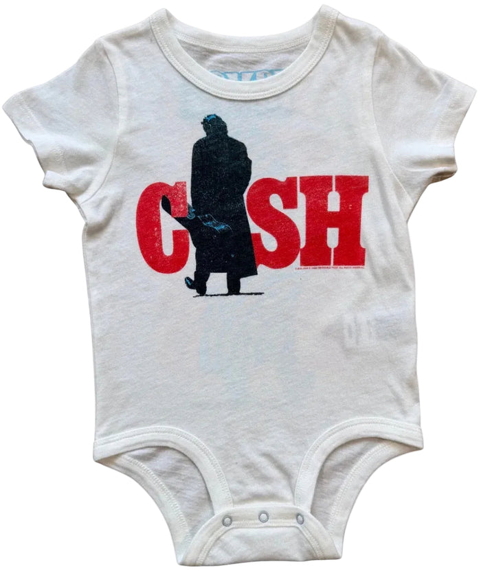 Johnny Cash Silhouette SS Onesie