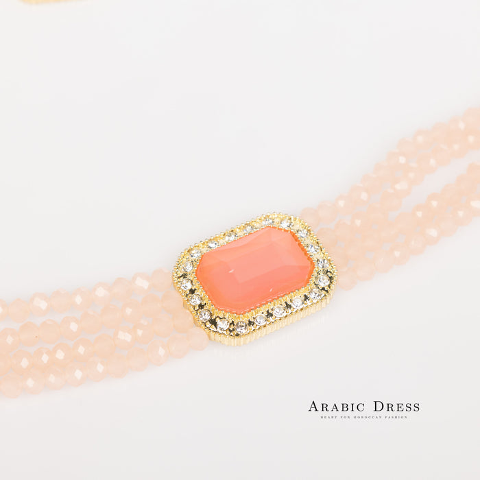 K Pink Mi-So Necklace set