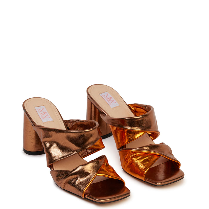 Kathryn Wilson Hana Heel Bronze/Rust Sheep
